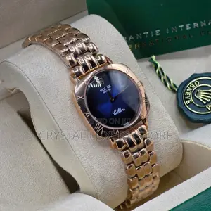 Rolex Quality Luxury Ladies Chain Strap Wristwatch
