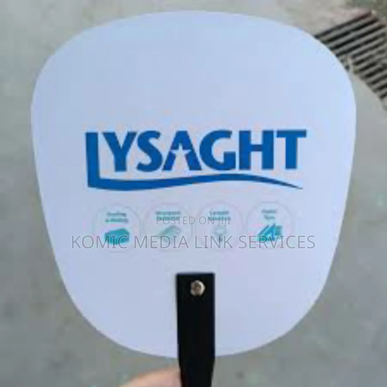 PVC Custom Hand Fan