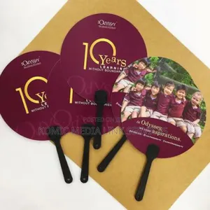 PVC Custom Hand Fan