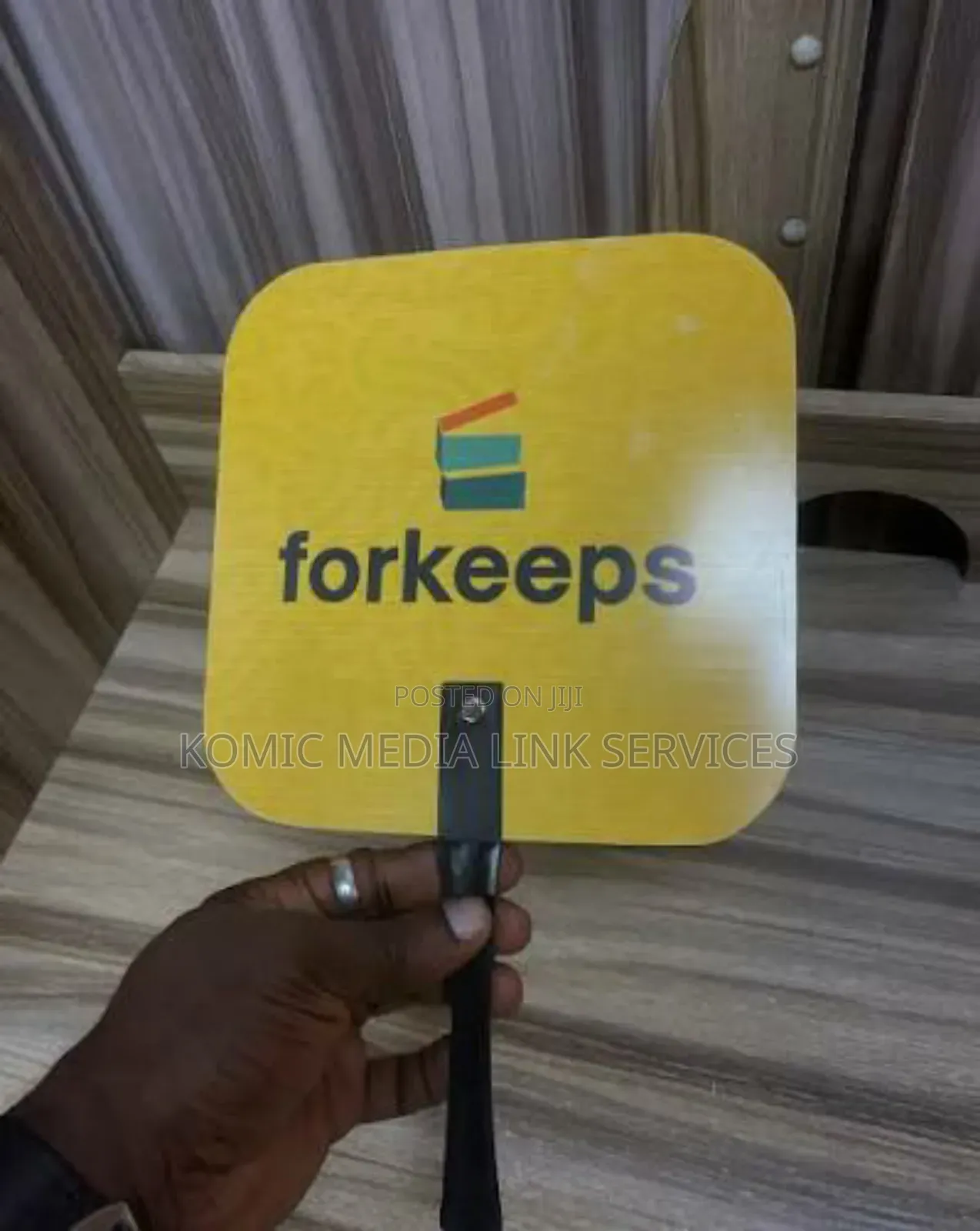 PVC Custom Hand Fan