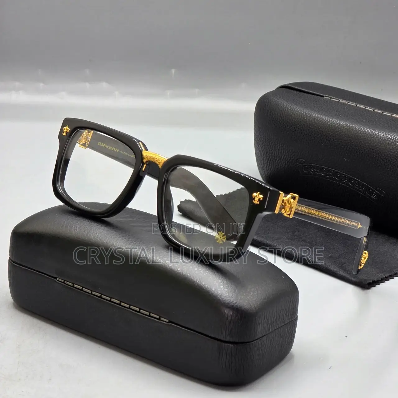 Chrome Hearts Quality Luxury Frame Glasses