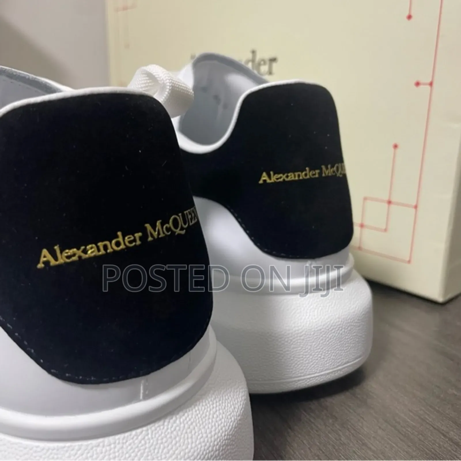 Alexander McQueen Oversized White Sneakers