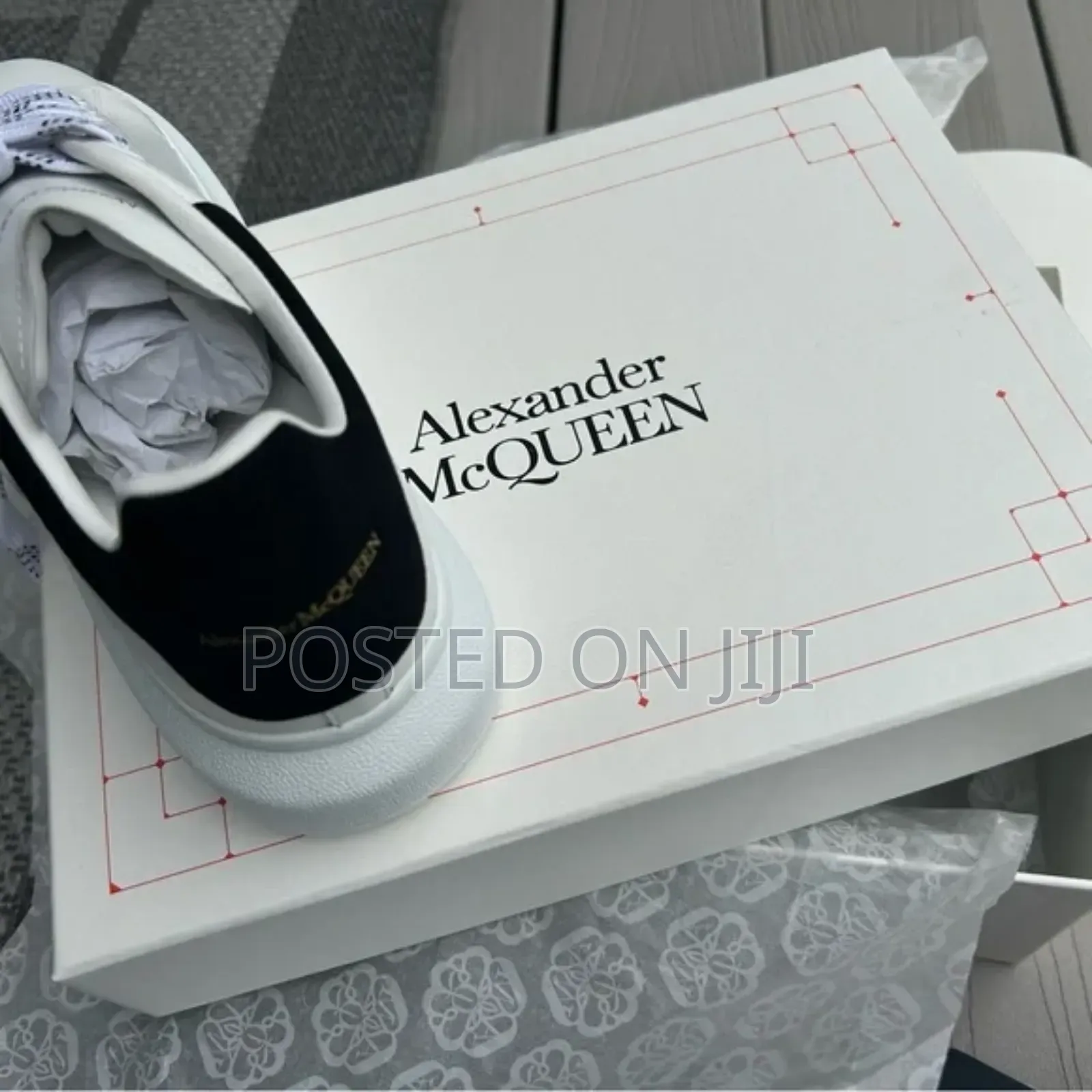 Alexander McQueen Oversized White Sneakers