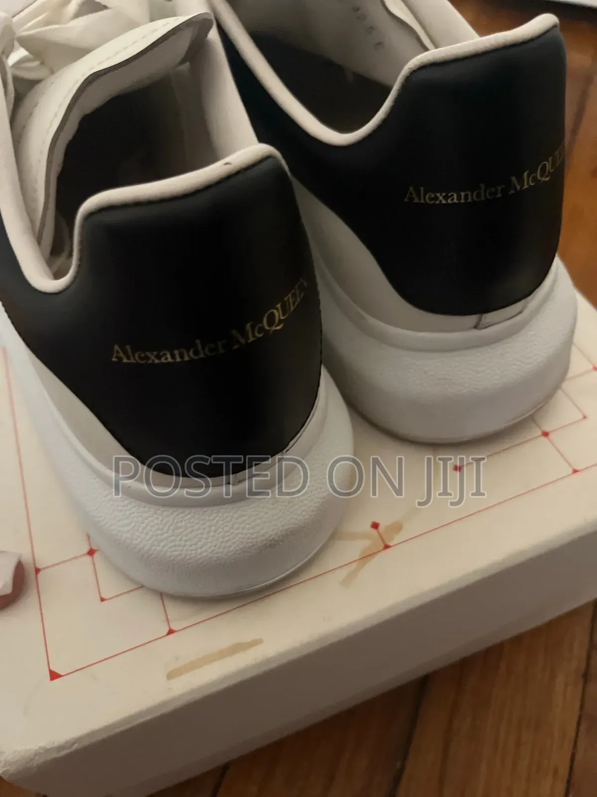 Alexander McQueen Oversized White Sneakers
