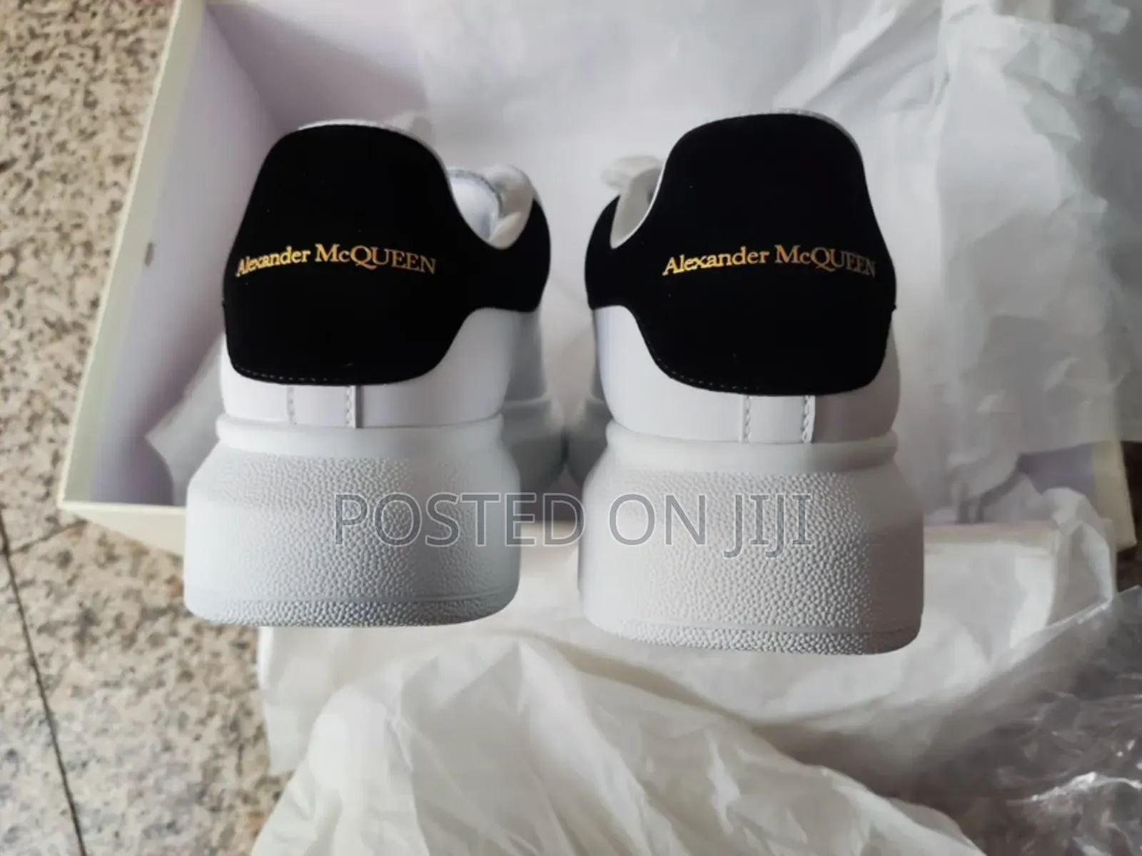 Alexander McQueen Oversized White Sneakers