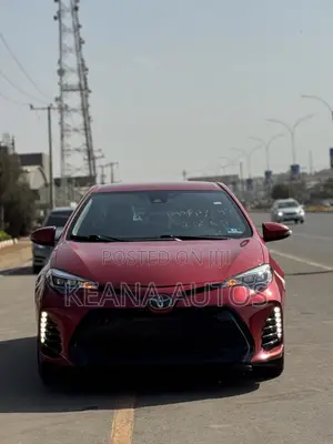 Toyota Corolla 2018 Red