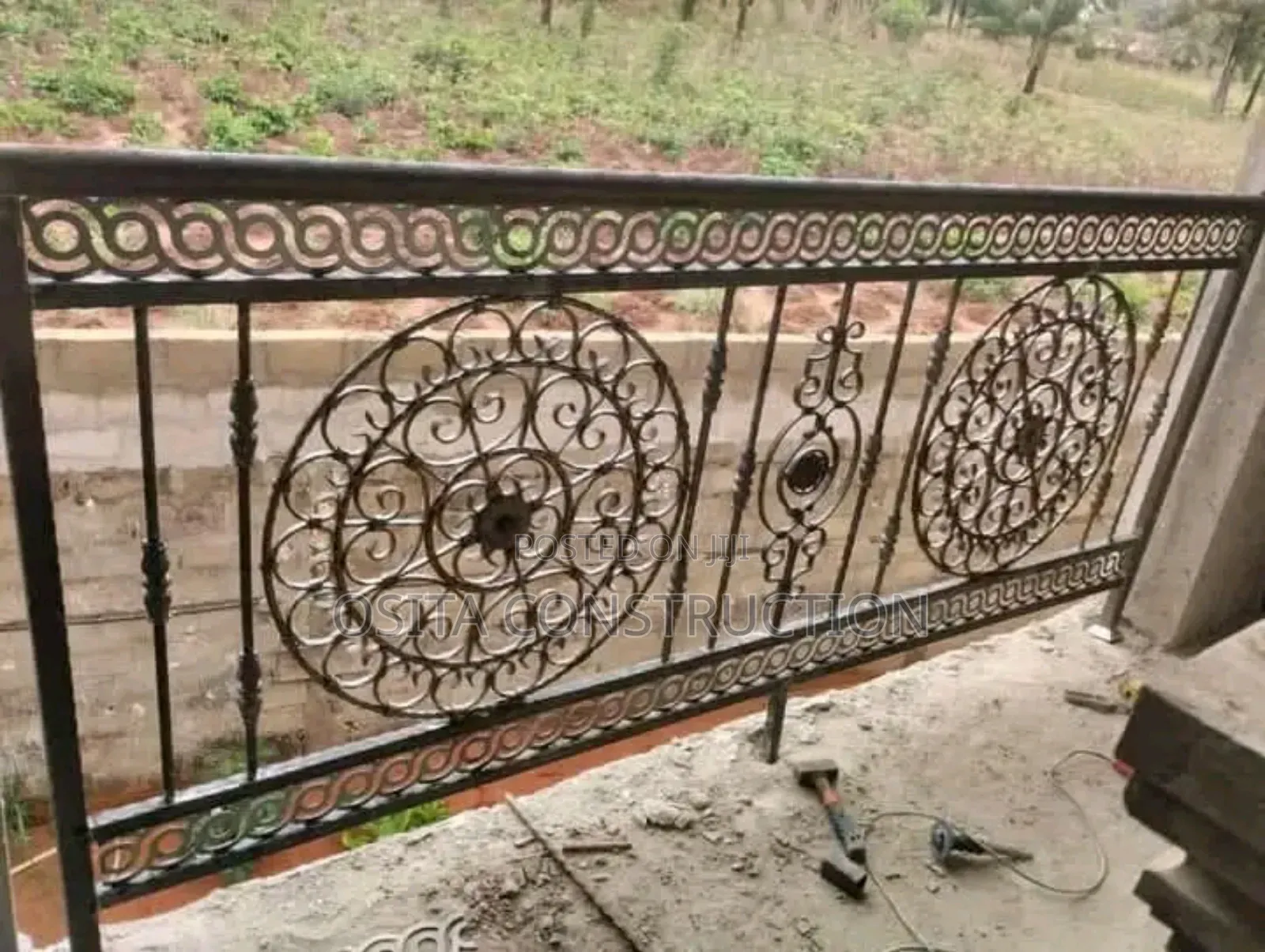 Wrought Iron Hand Rail