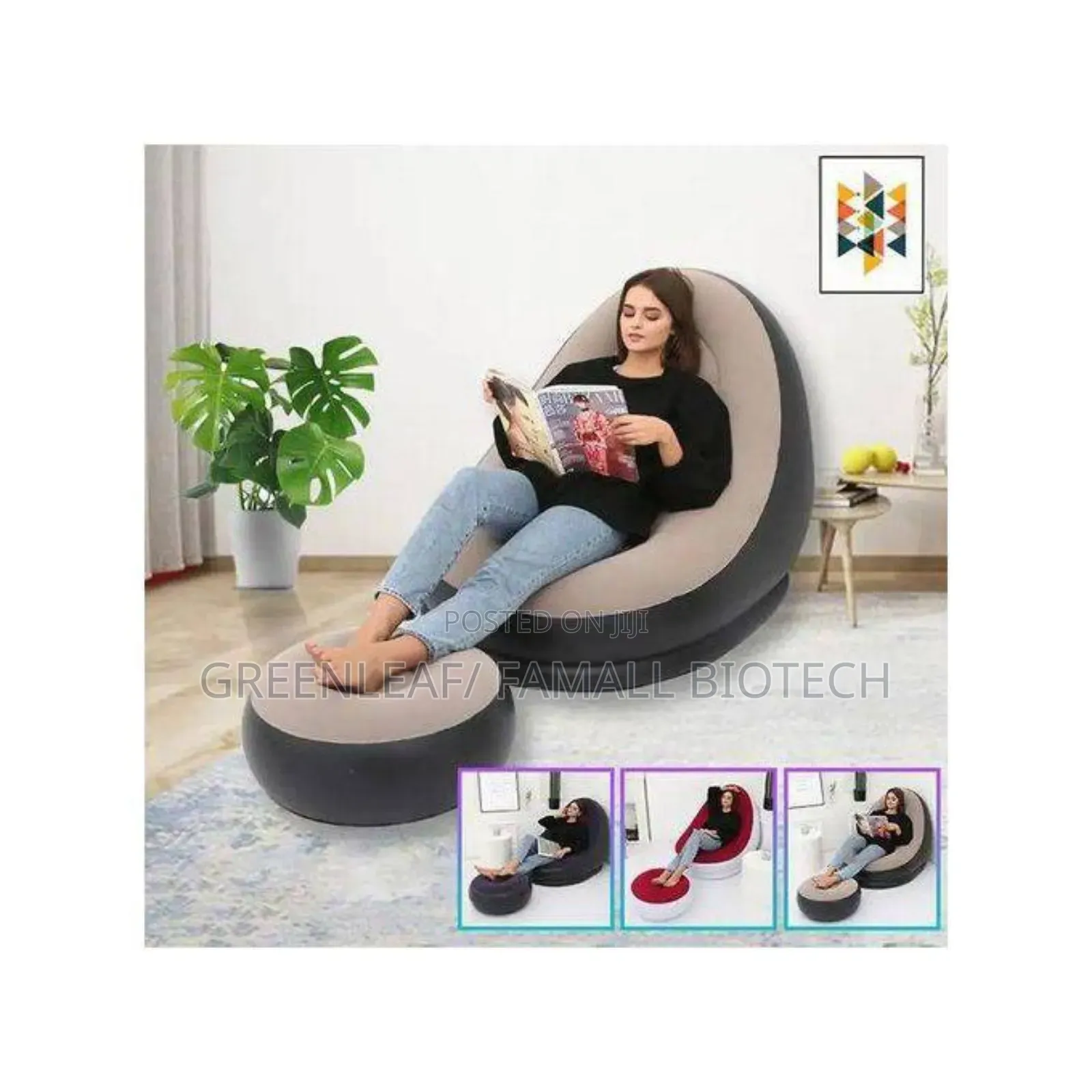 Inflatable Sofa With Pump