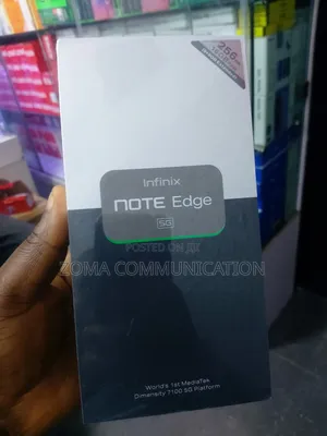 New Infinix Note Edge 256 GB Black