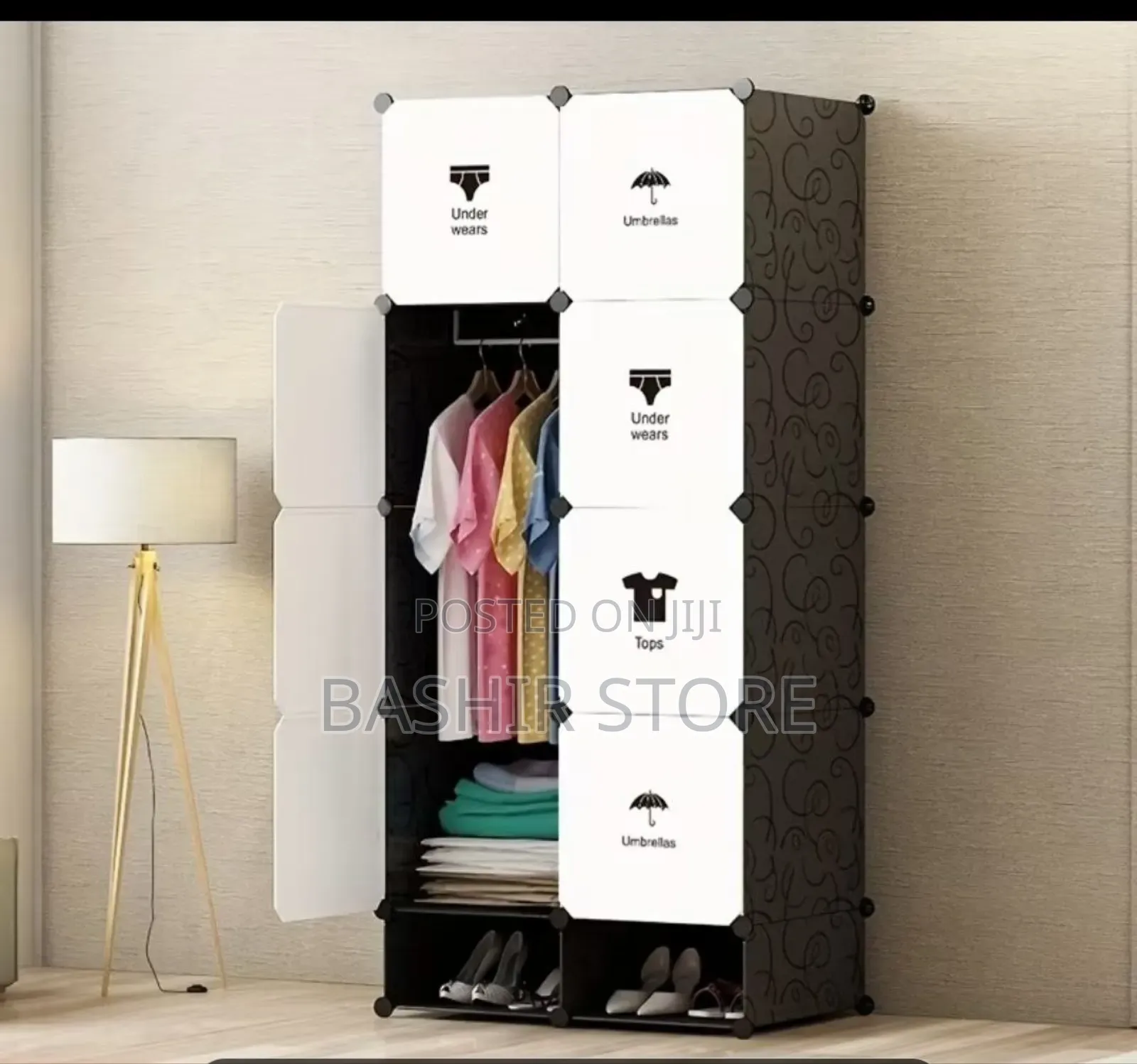 2 Pertition Wardrobe