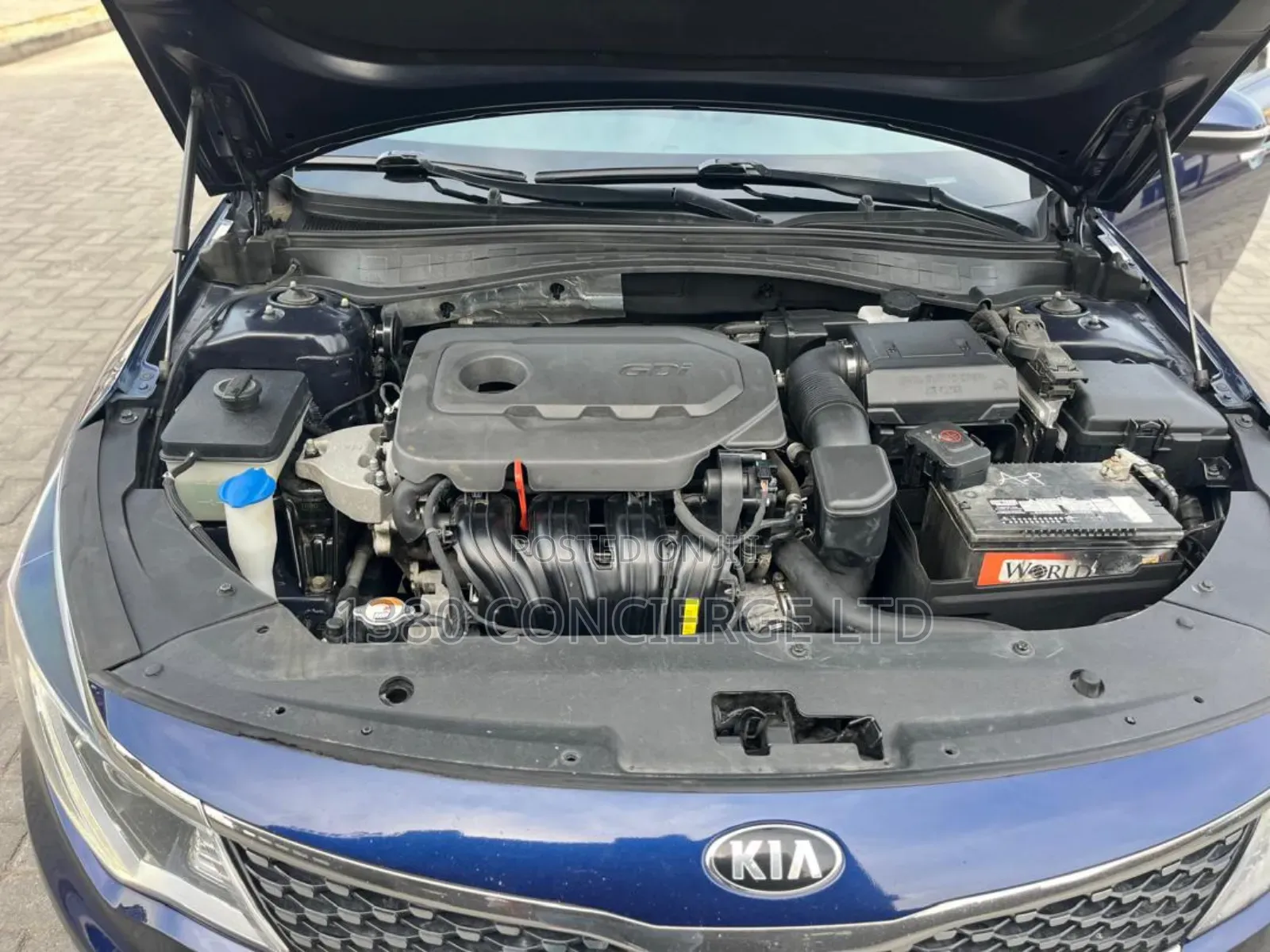 Kia Optima 2018 Blue