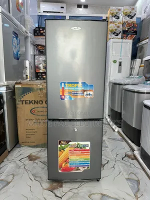 Tekno Cool Fridge 200 Litre Double Door Bottom Freezer Fast Freezing