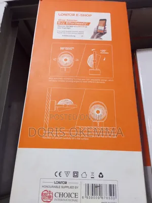 Lontor CTL-Mf018-9 Rechargeable Oscillating Table Fan - 3600mah - 10h