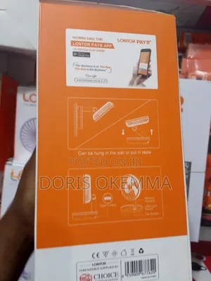 Lontor CTL-Mf042-6 Foldable Rechargeable Mini Fan – 3000mah