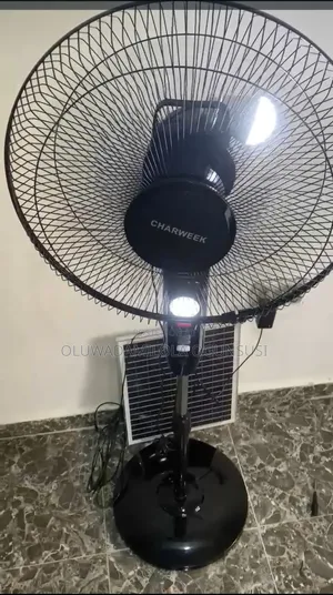  Charweek Solar Rechargeable Fan – Fully Stocked! 