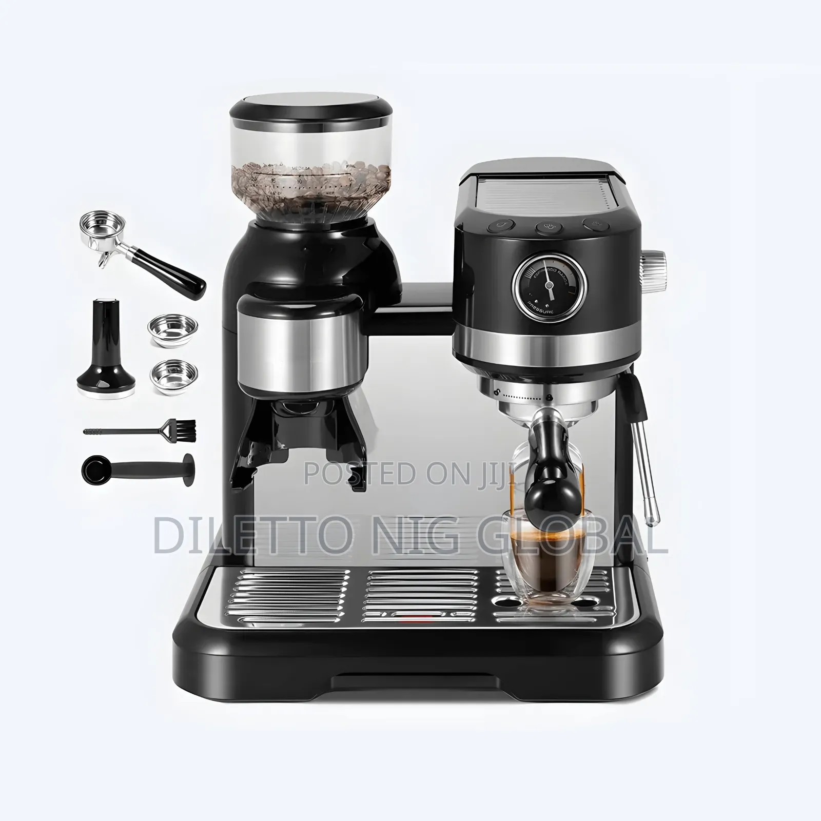 Duvel Semi Automatic Coffee Machine With Grinder