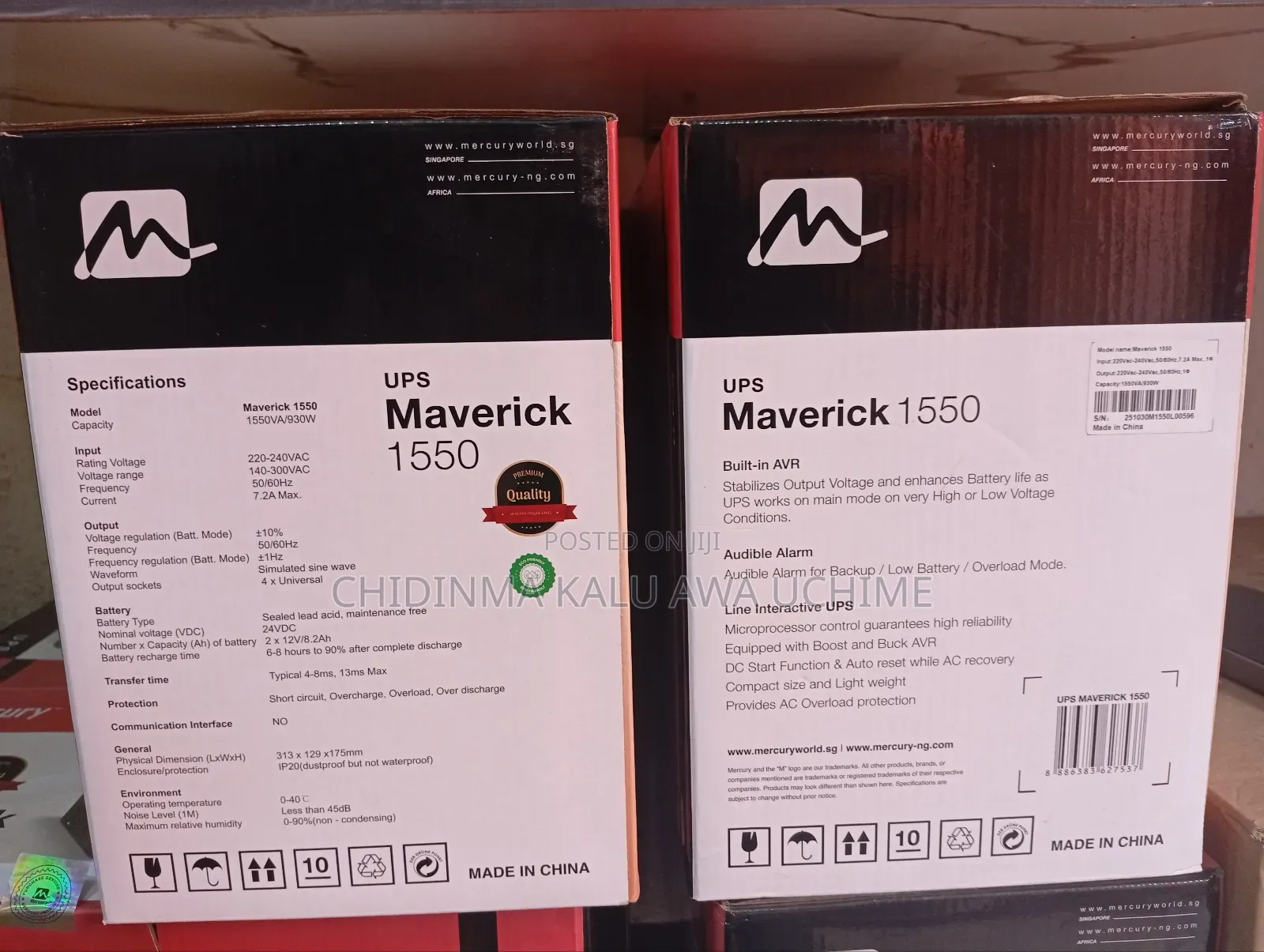 Mercury Ups 1550va
