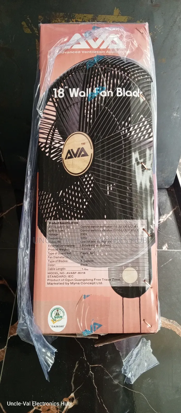 Ava 18" Wall Fan