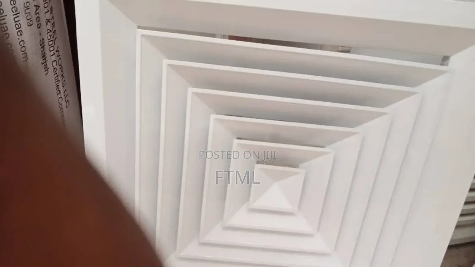 Square Ceiling Diffuser
