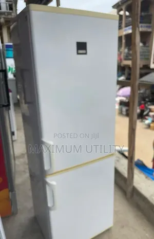 Zannusi 234 LTRS Clean German Used Double Door Fridge, Factory Fitted