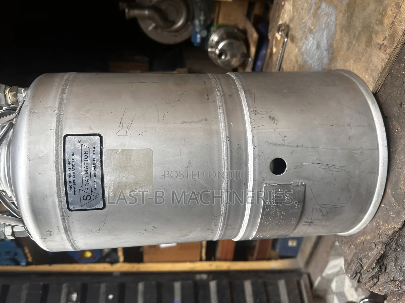 Jiskoot Lab Mixer and Tank