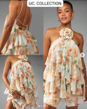 Ladies Open Back Dress