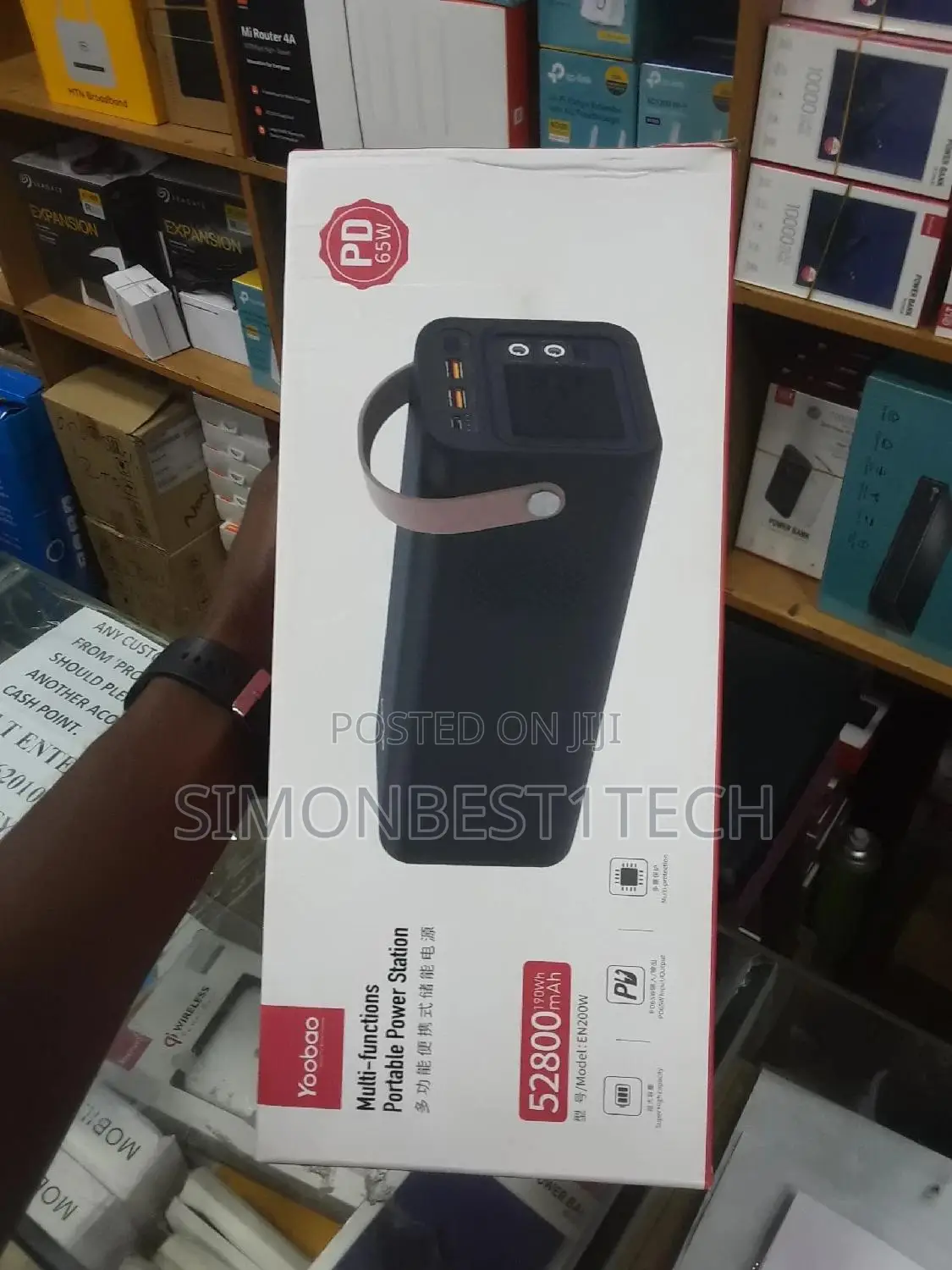 Yoobao Power Station 52800mah With 200w