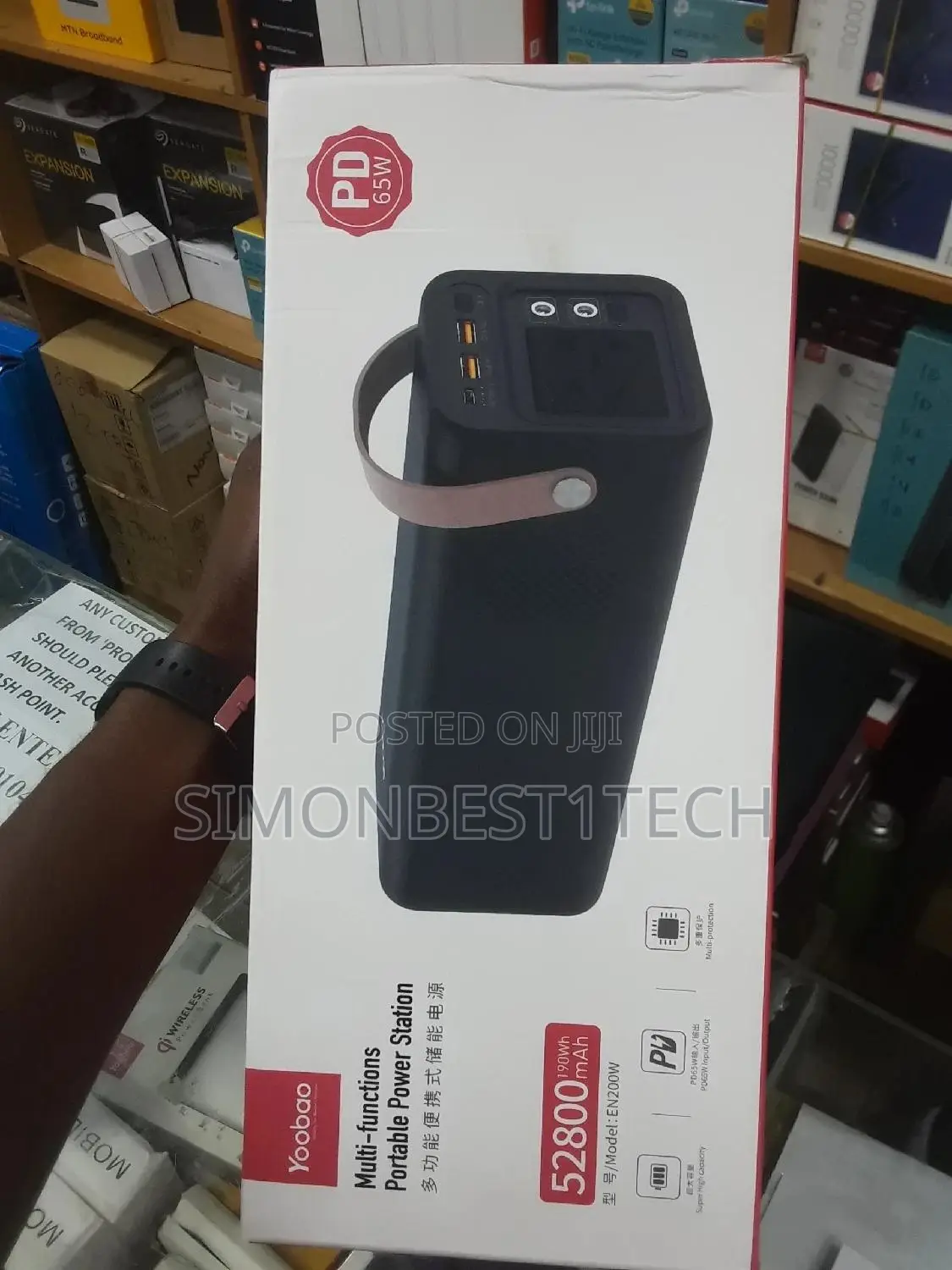Yoobao Power Station 52800mah With 200w