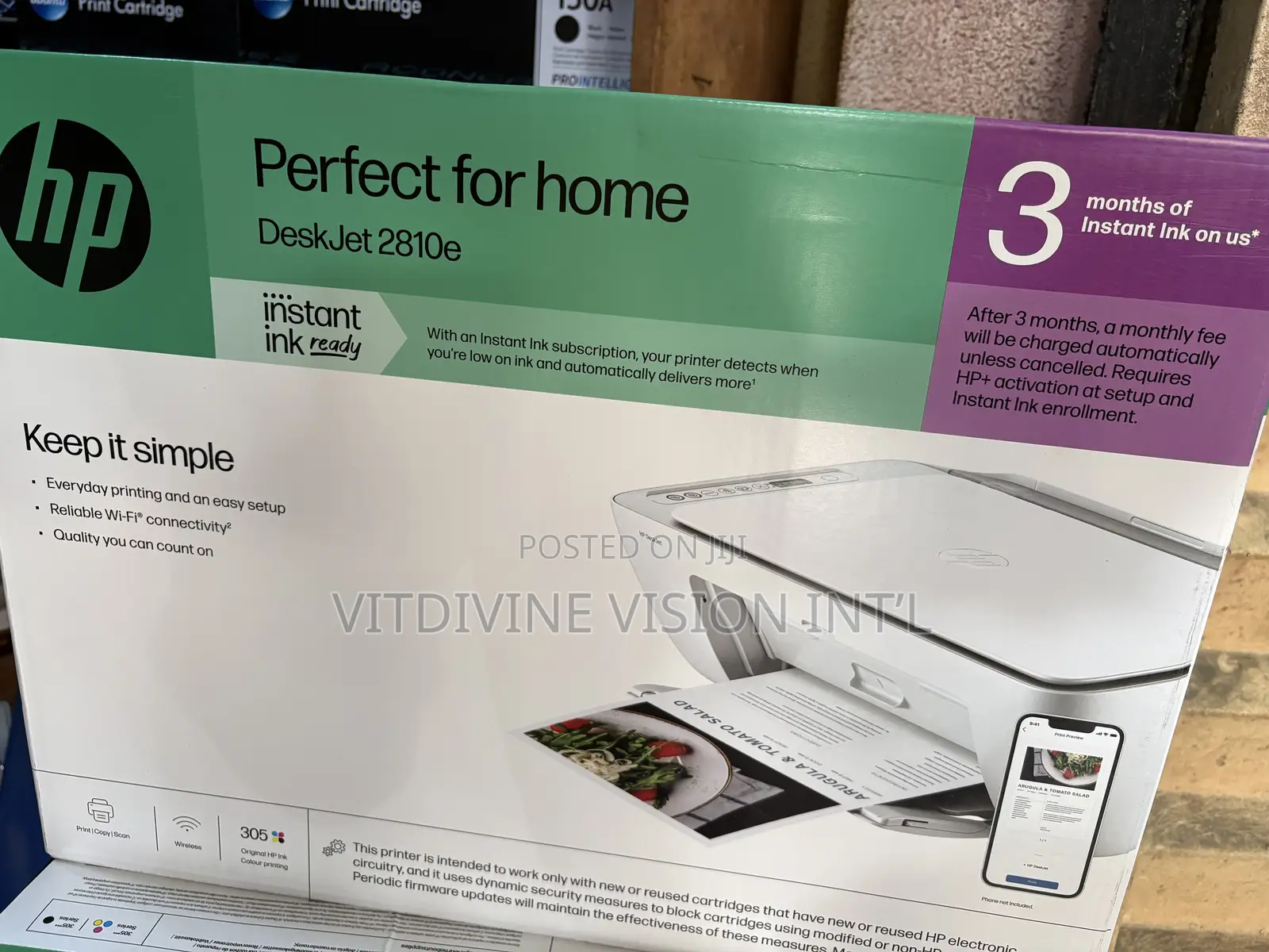 HP Officejet 250 Mobile Printer All-in-One ,3 in 1 Printer