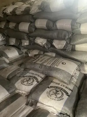 Wheat Bran Available For Pigs And Chickens
