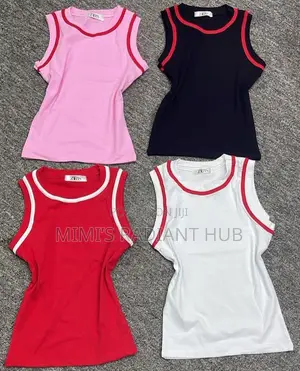 Basic Sleeveless Tops for Ladies