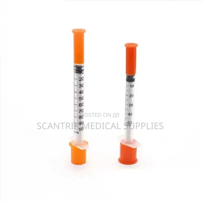 Insulin Syringe With Smooth Injection Control