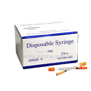 Medical-Grade Insulin Syringe for Professional and Home Use