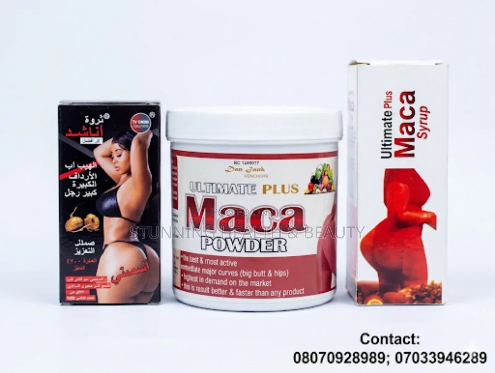 Ultimate Maca – Natural Curves Booster | Powder, Syrup Pills