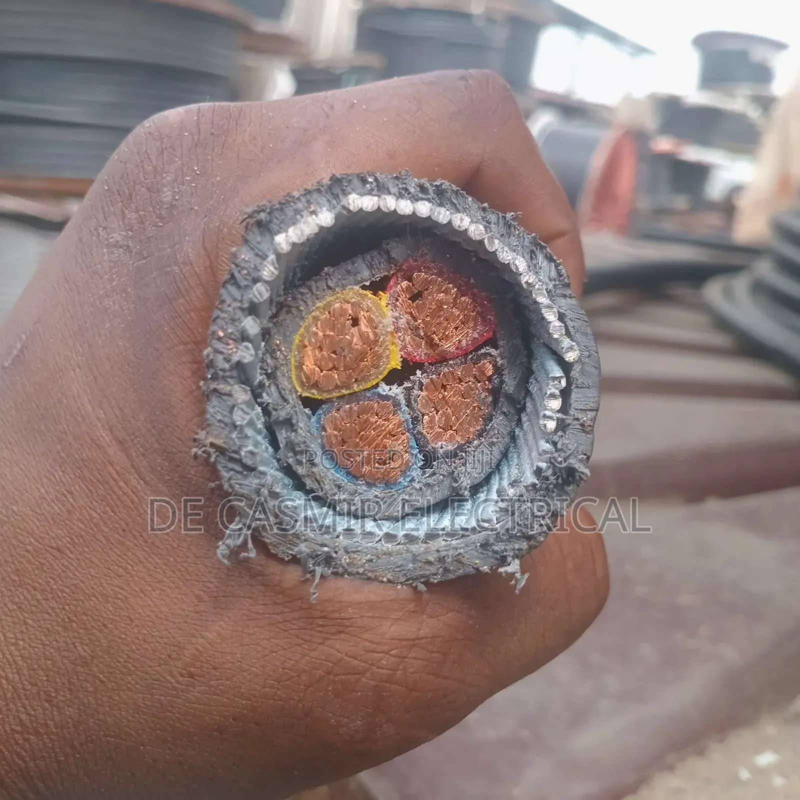 4x70mm2 Armoured Cable