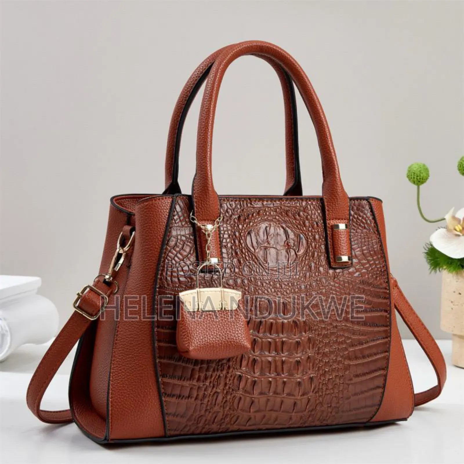 Croc Skin Bag