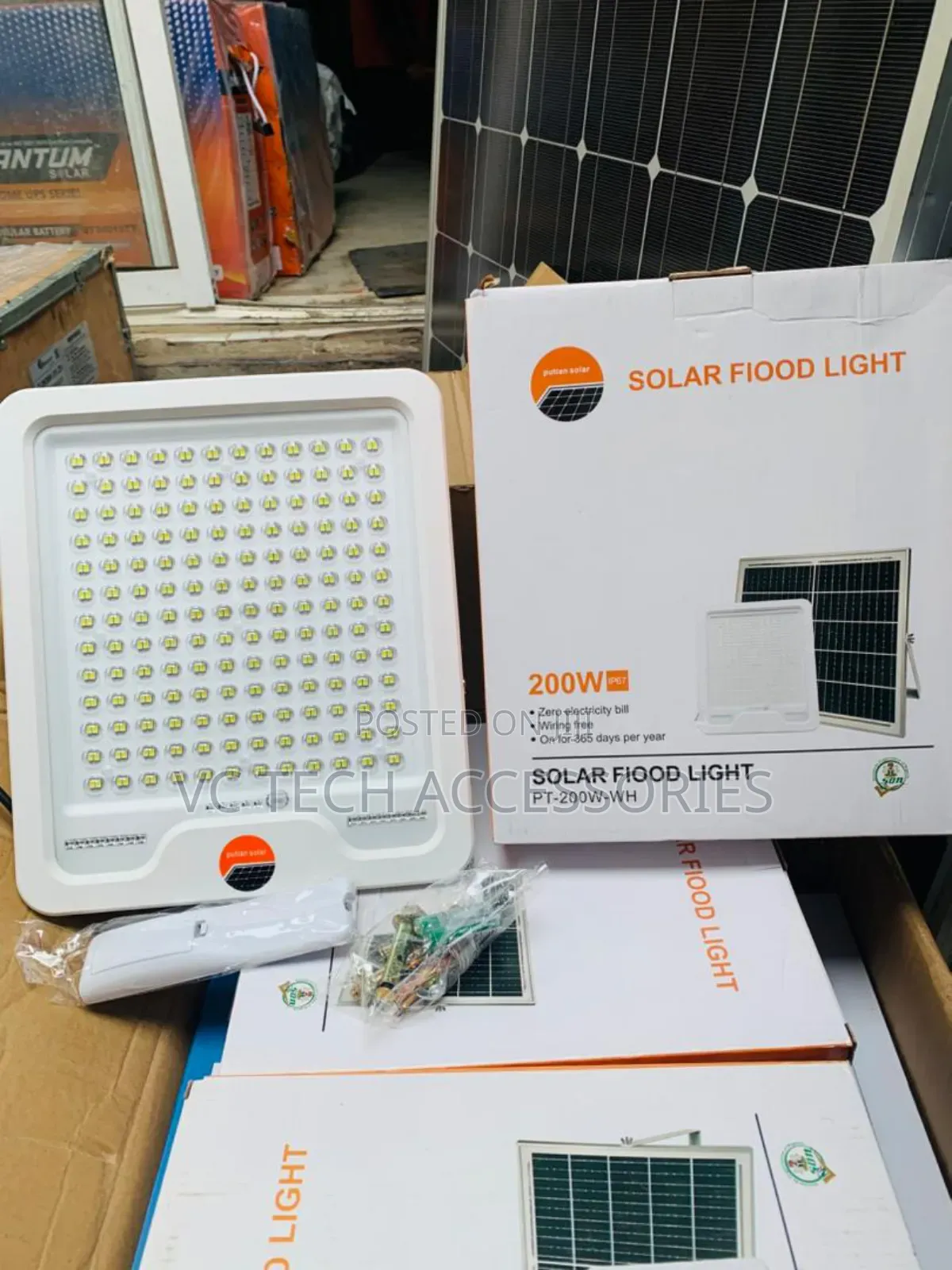 200w Solar Flood Light Putian