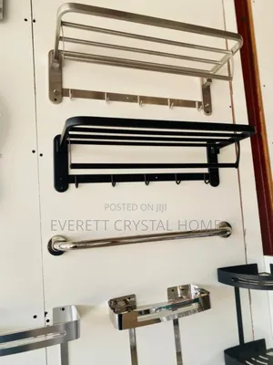 Black Towel Hanger