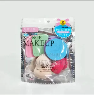 6-Piece Set Dry Wet Dual-Use Makeup Sponge