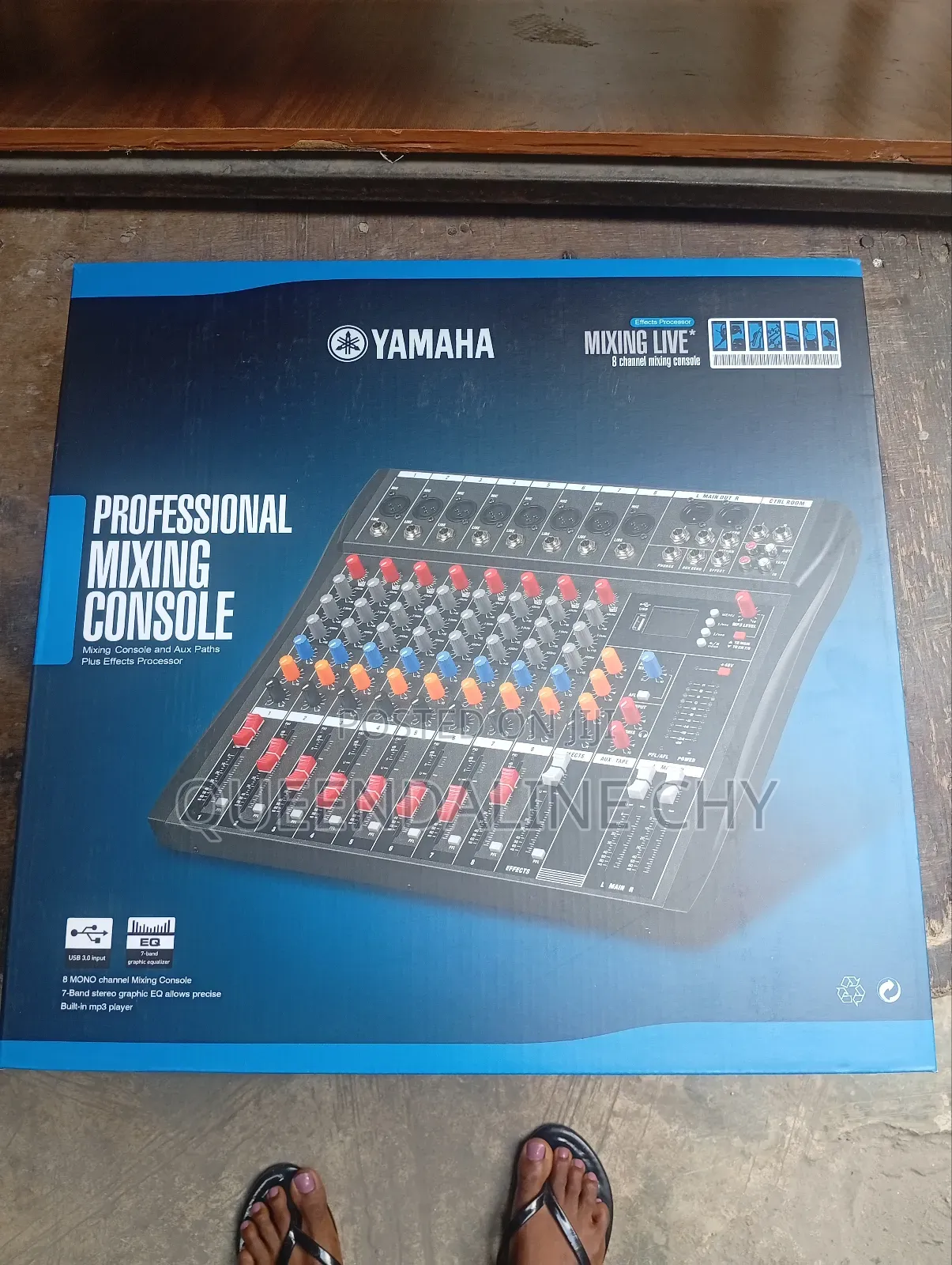 Professional Mixing Console (8 Channels)