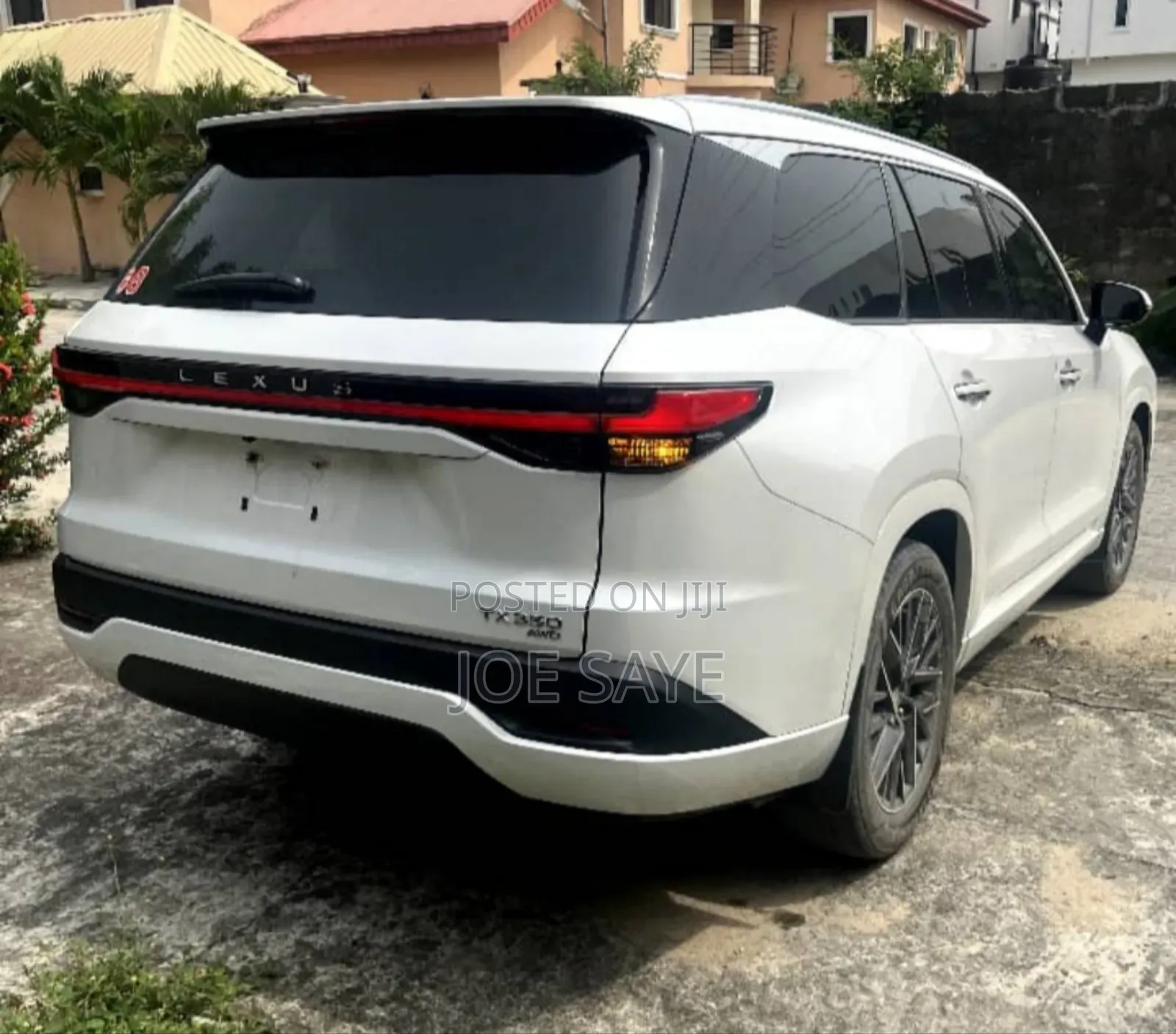 Lexus TX 2024 White
