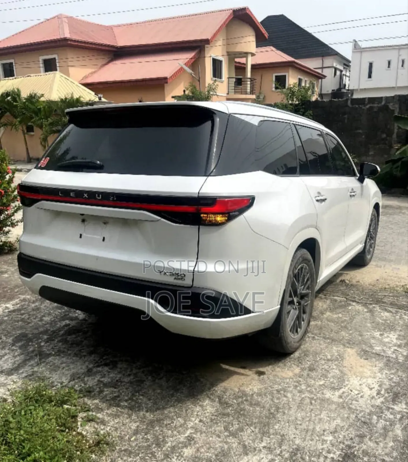 Lexus TX 2024 White