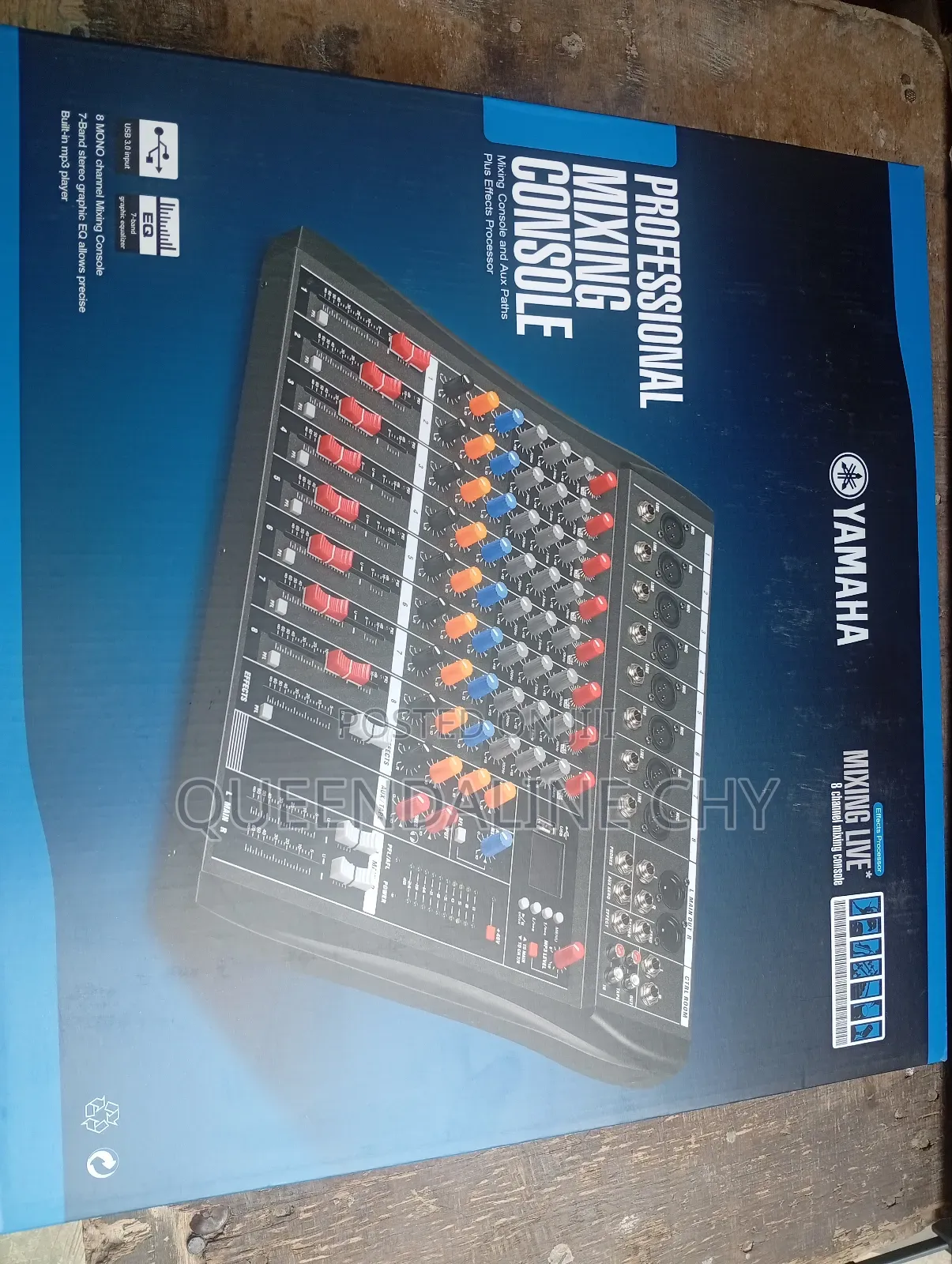 Professional Mixing Console (8 Channels)