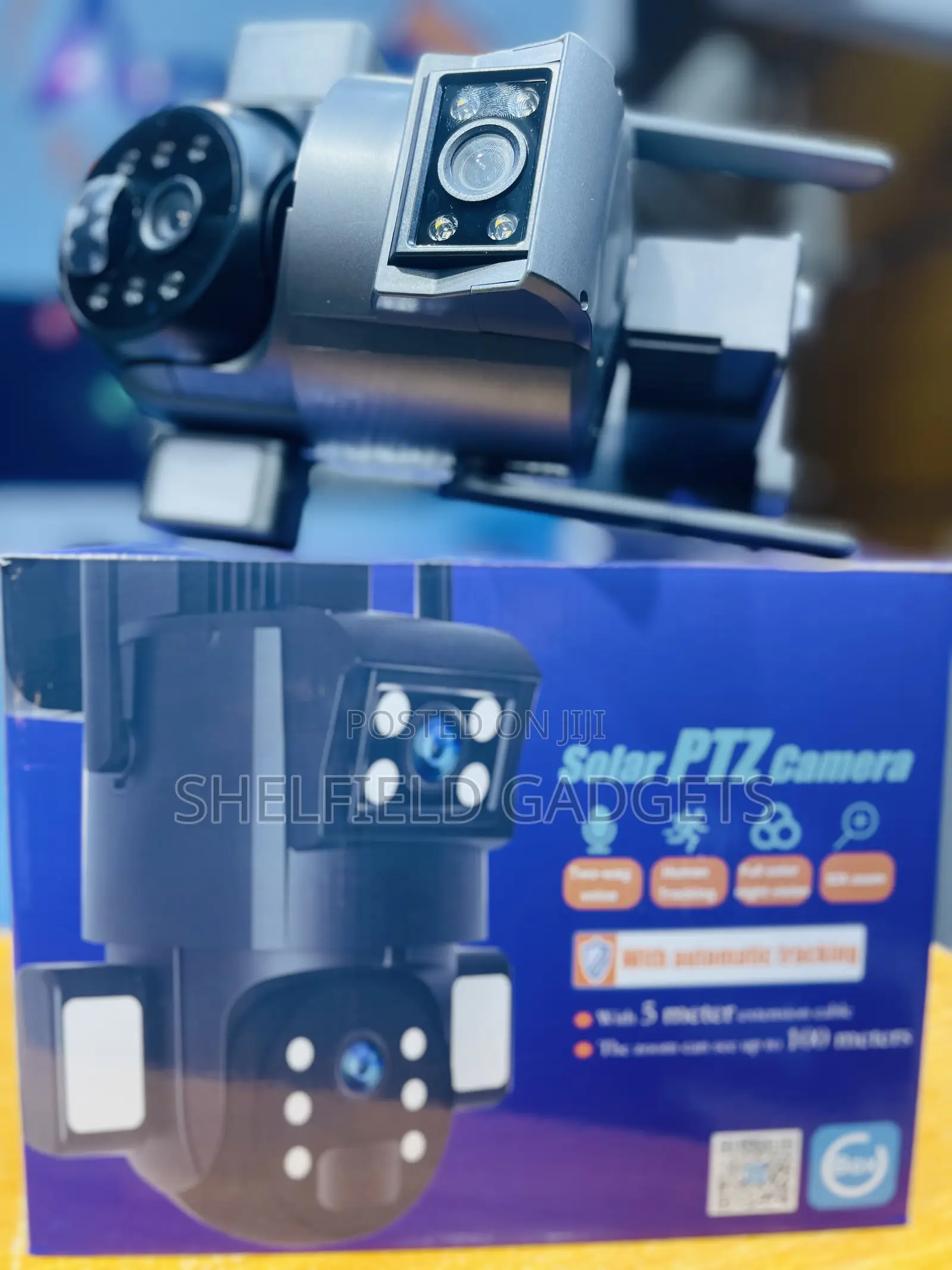 Solar PTZ 4g Camera