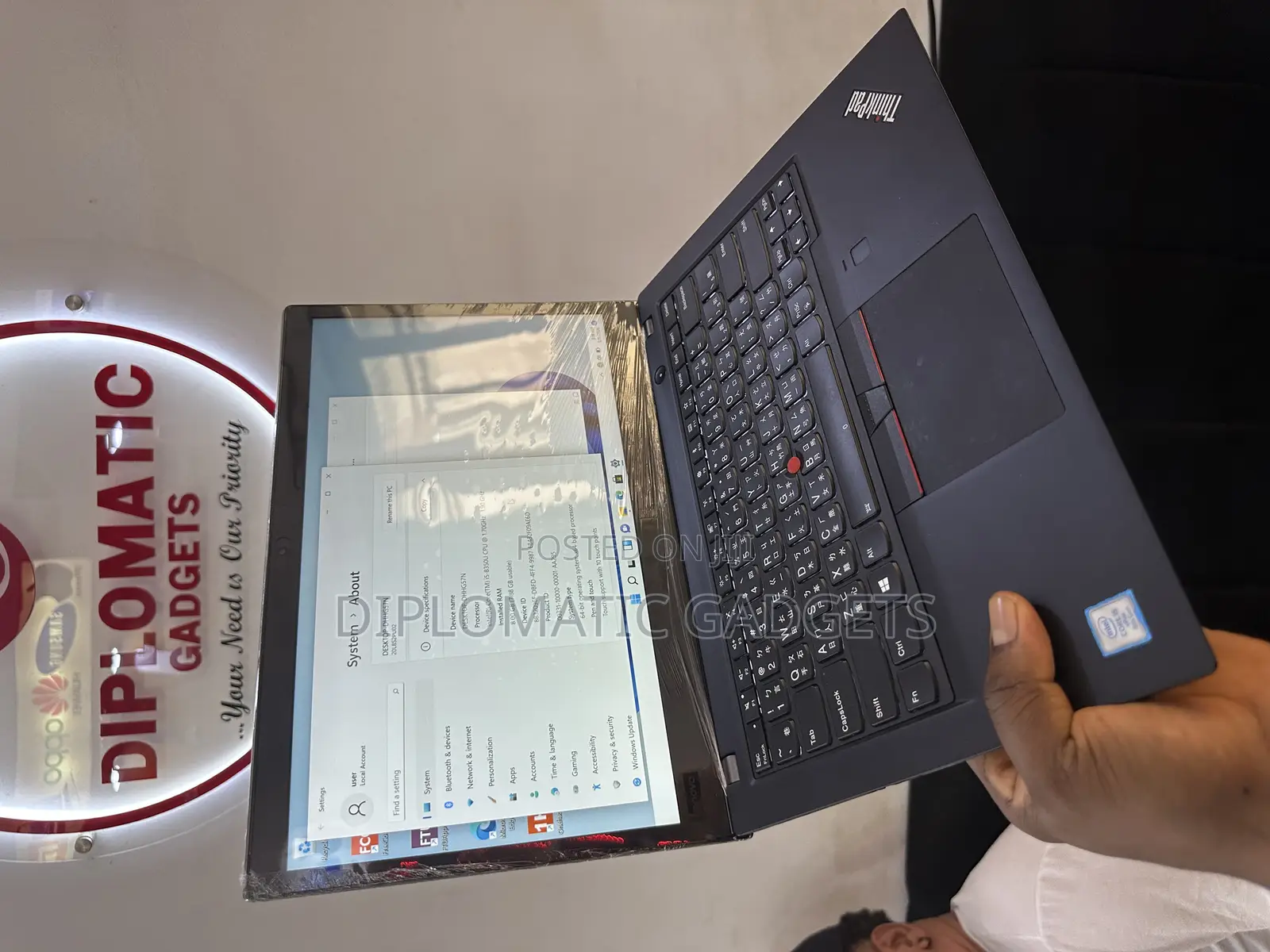 Laptop Lenovo ThinkPad T480s 8GB Intel Core i5 SSD 256GB