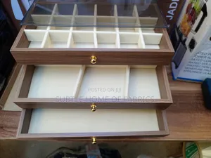 Luxury Wooden Jewelry Organizer Box – Elegant Spacious