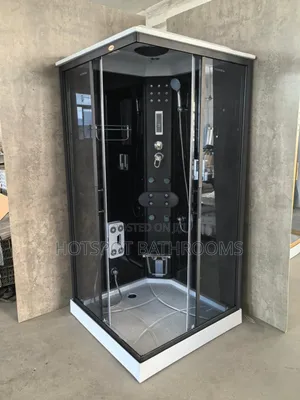 Premium Square Shower Room With Jacuzzi Steam Function
