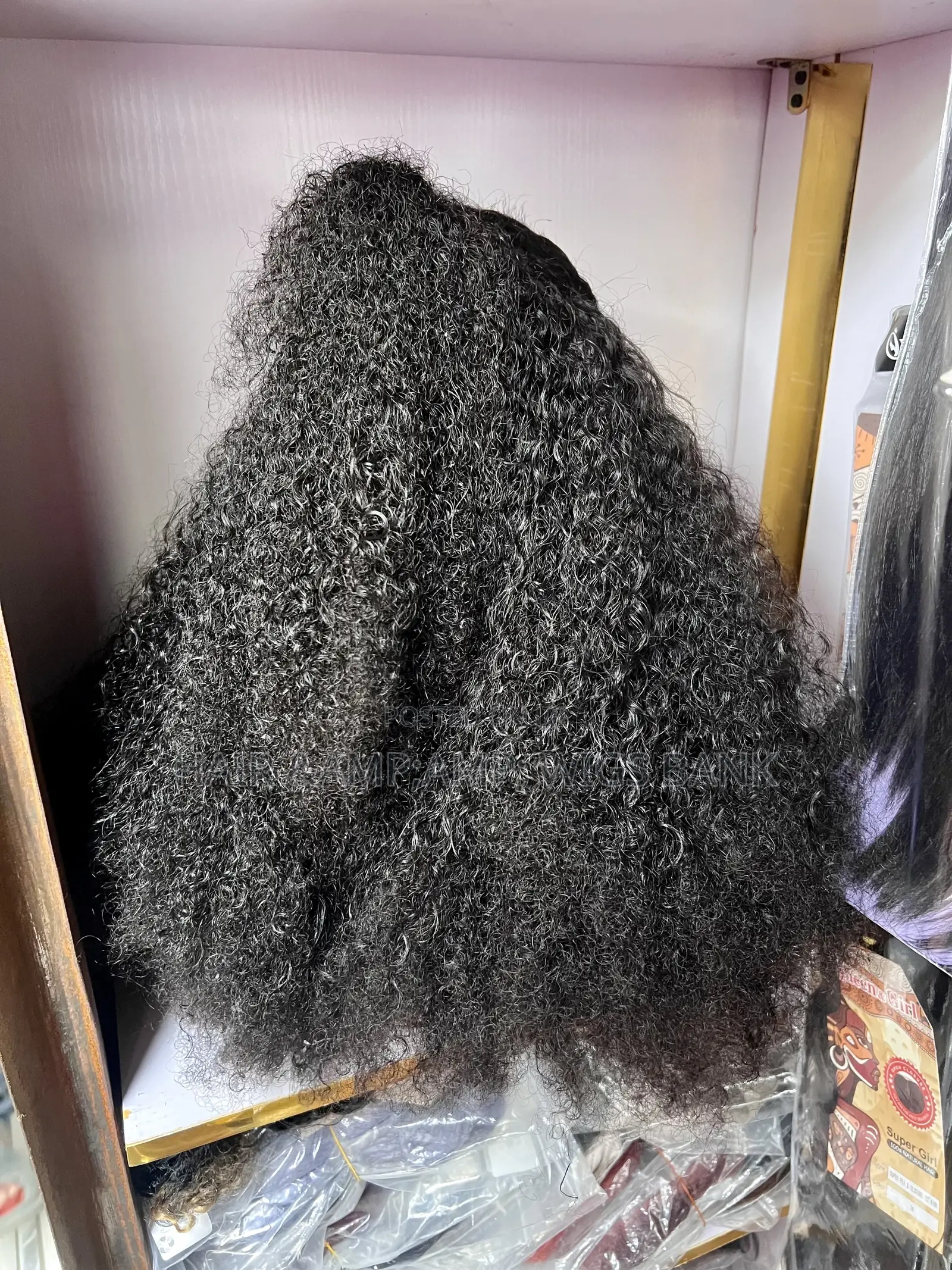 💯 Human Hair Full Frontal Pixie Jerry Curl Gluessless Wig