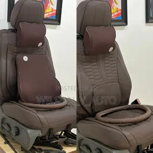 Universal Leather Car Seat Cover – Full Set Durable Easy to Install