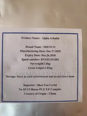 Alpha Arbutin